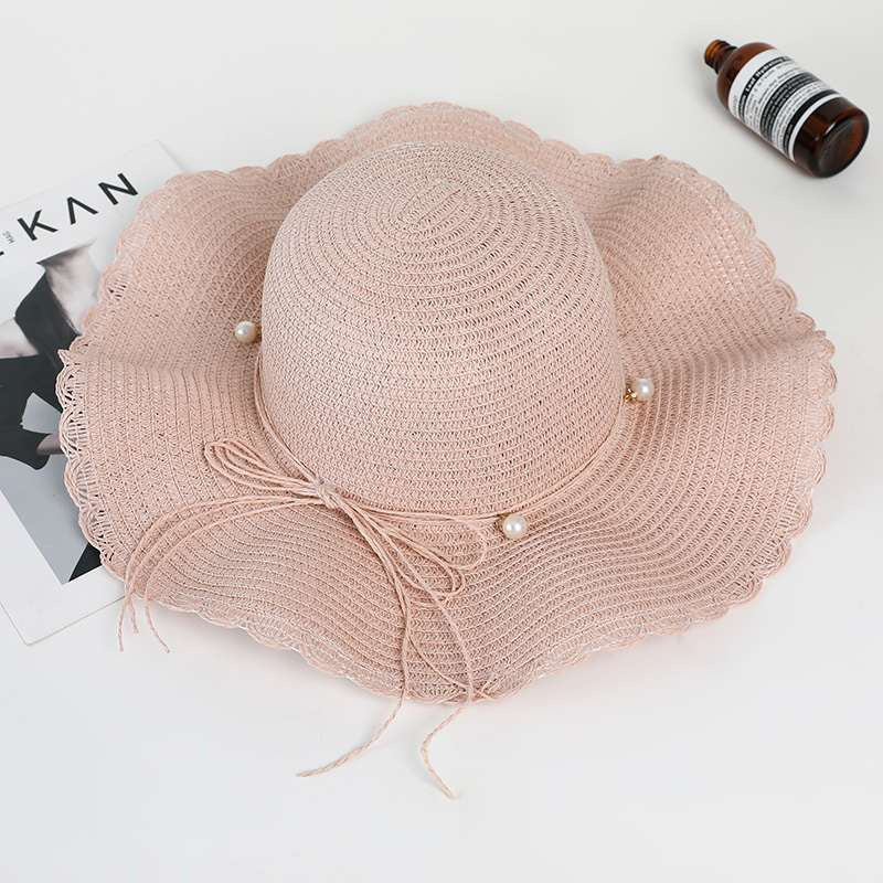 Beach Holiday Straw Sun Hat Small Dome Style
