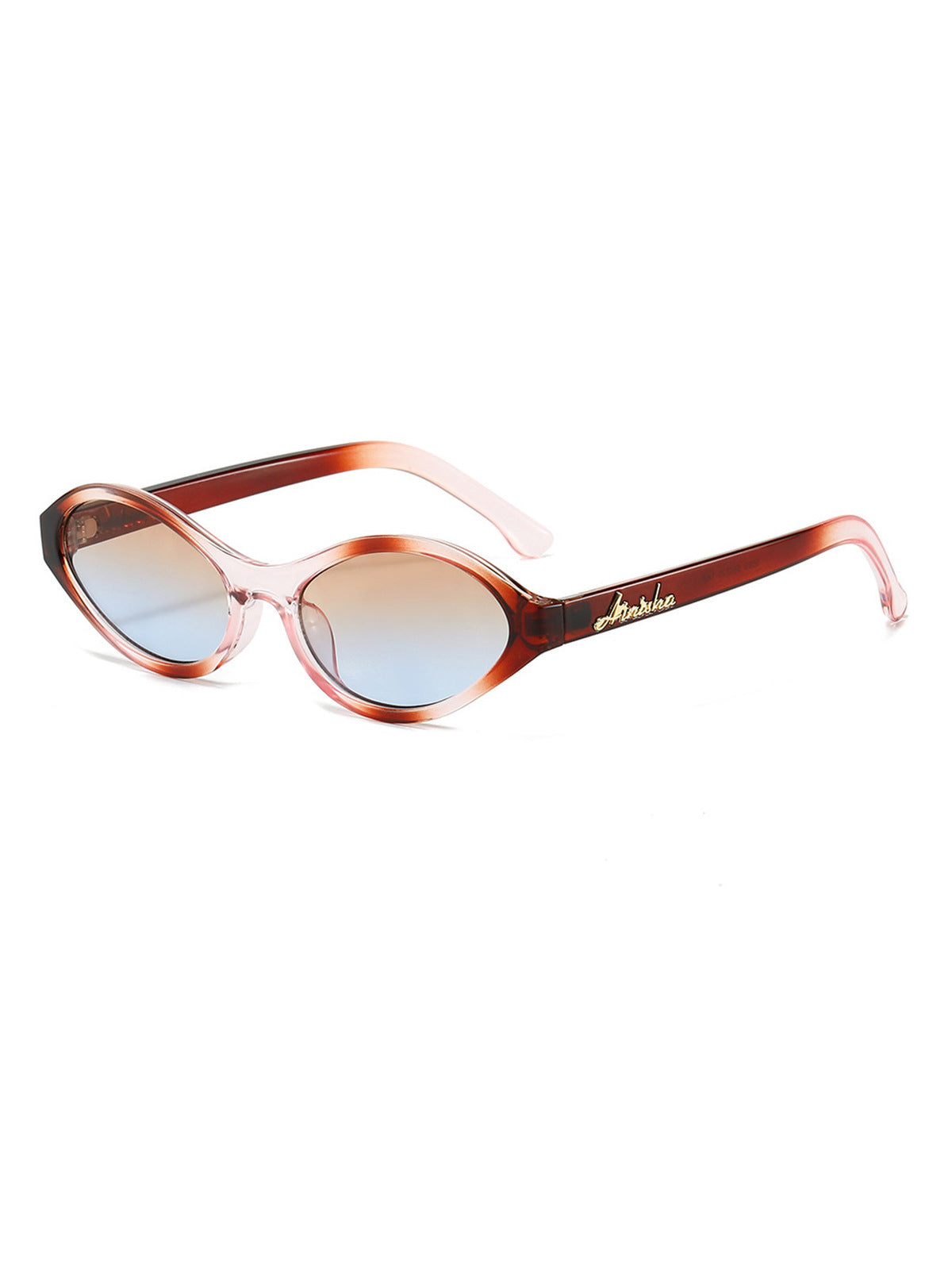 Gafas de sol ovaladas con montura pequeña personalizadas retro