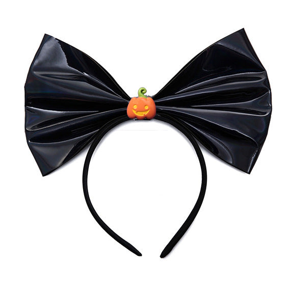 Bandeau nœud citrouille crâne fantôme Halloween pour enfants