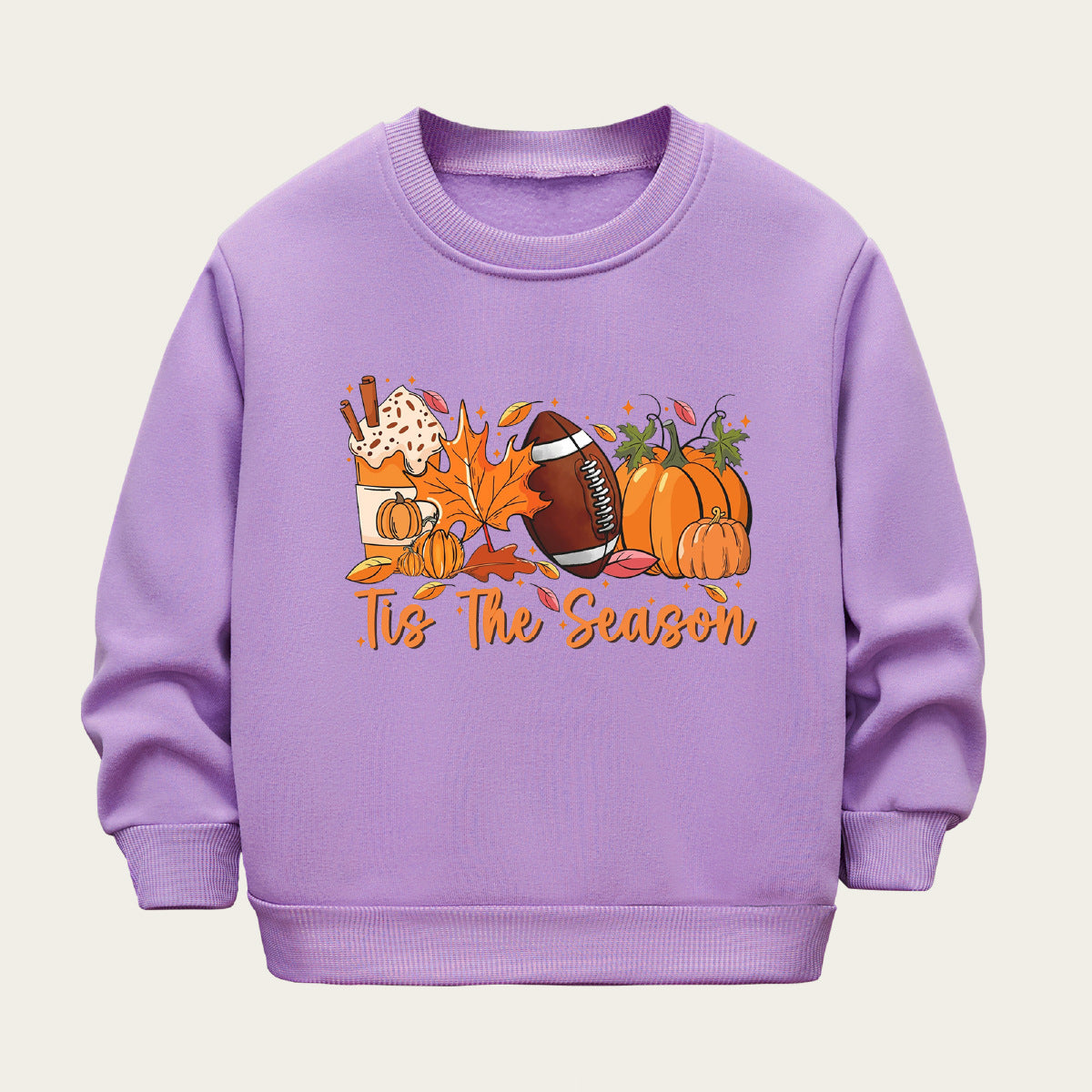 Kids Toddler Boys Girls Casual Fleece Halloween Sweatshirts