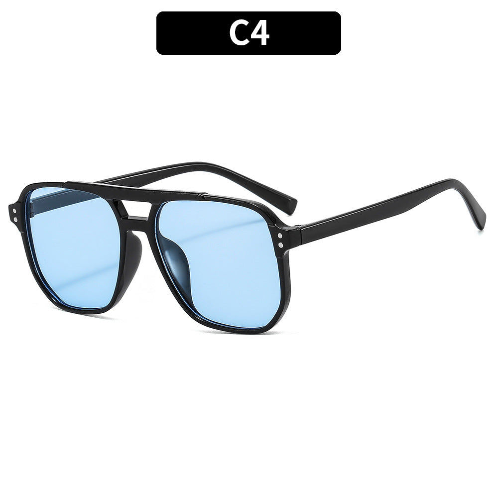 Fashion Large Frame Sunscreen Sunglasses