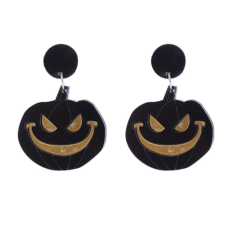 Halloween Women Funny Horror Acrylic Earrings