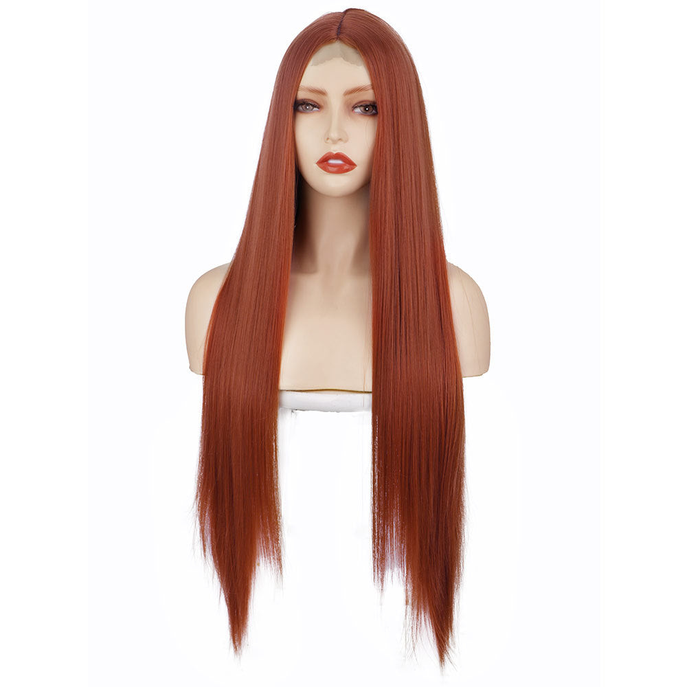Women Long Straight Hair Wig with Natural Style