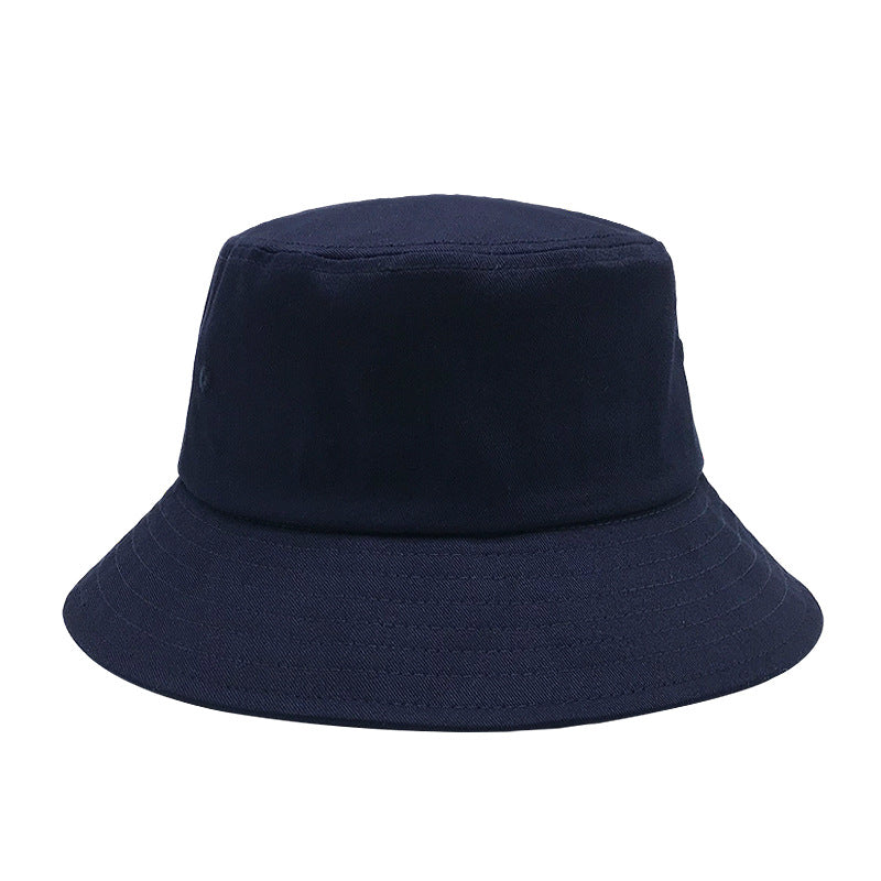 Chapeau bob personnalisé de couleur unie grande taille
