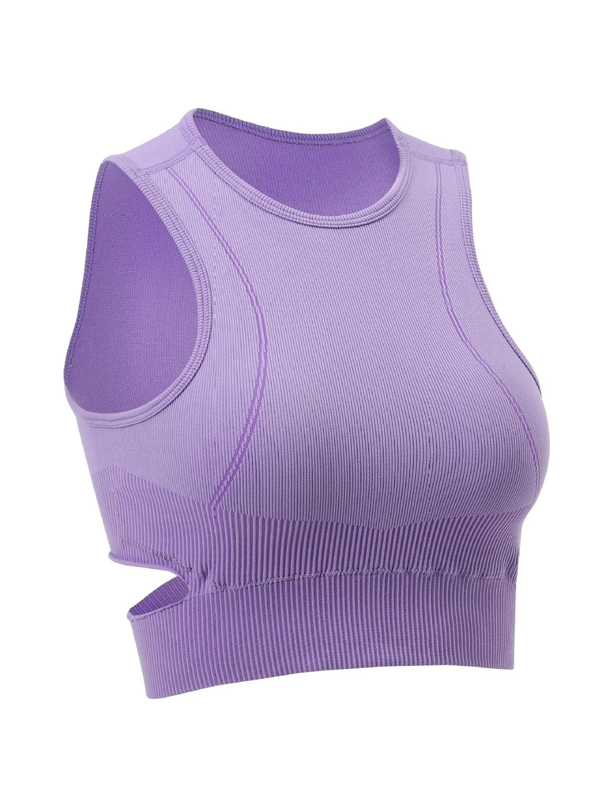Women Yoga Solid Color Sleeveless Blazer