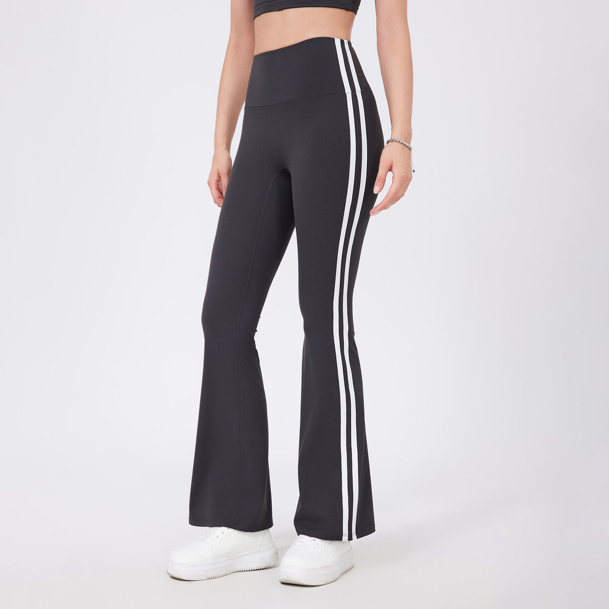 Leggings de sport taille haute pour femmes, style yoga