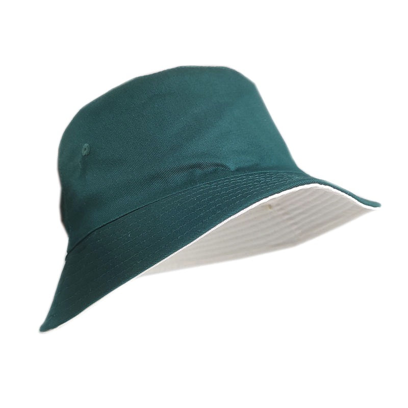 Chapeau bob extra large double face coloré