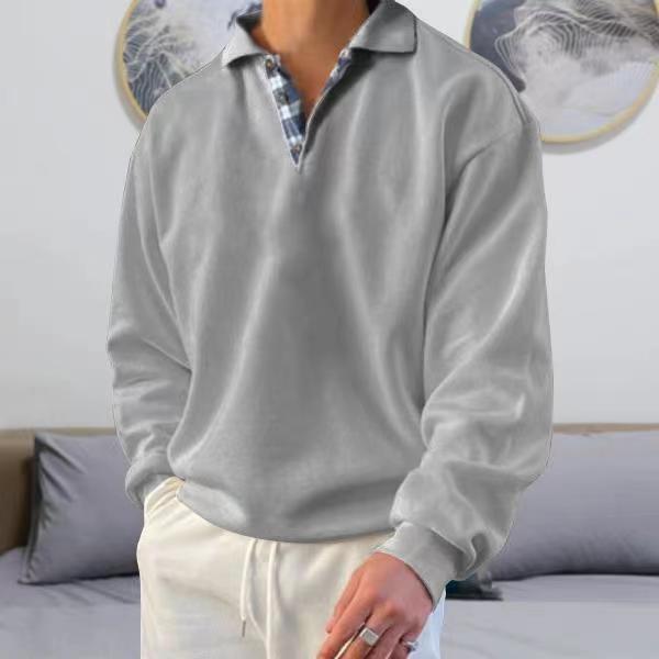 Men Casual Sport Plus Size Long Sleeve Sweatshirts