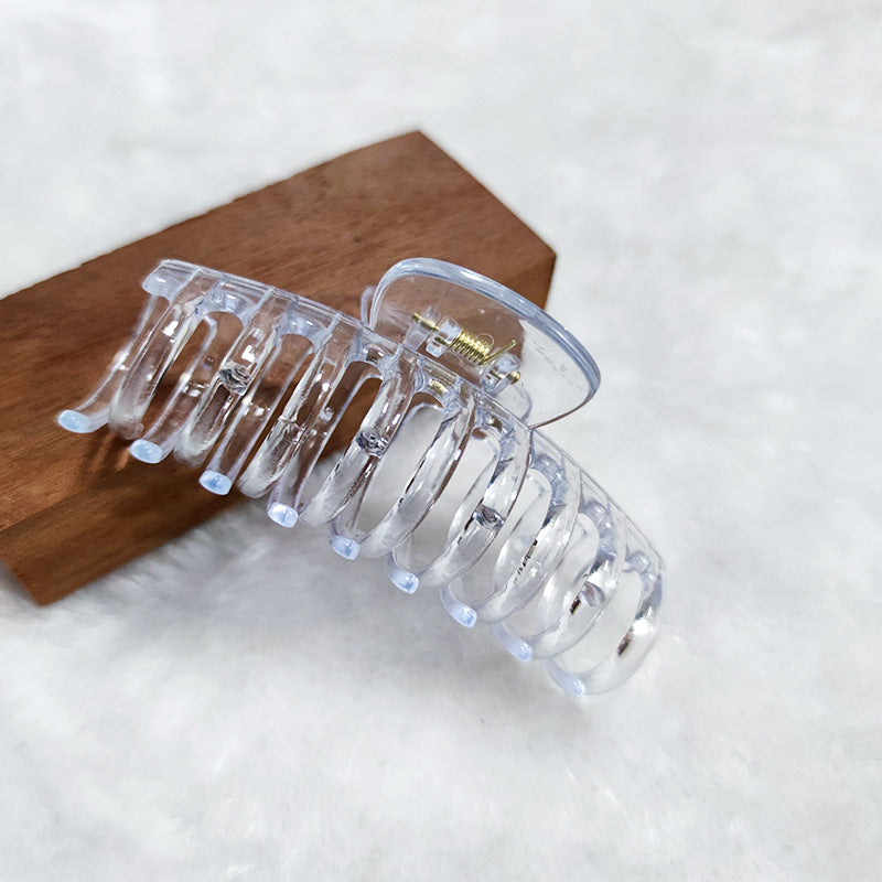 Simple Solid Color Grip Clip for Hair Styling