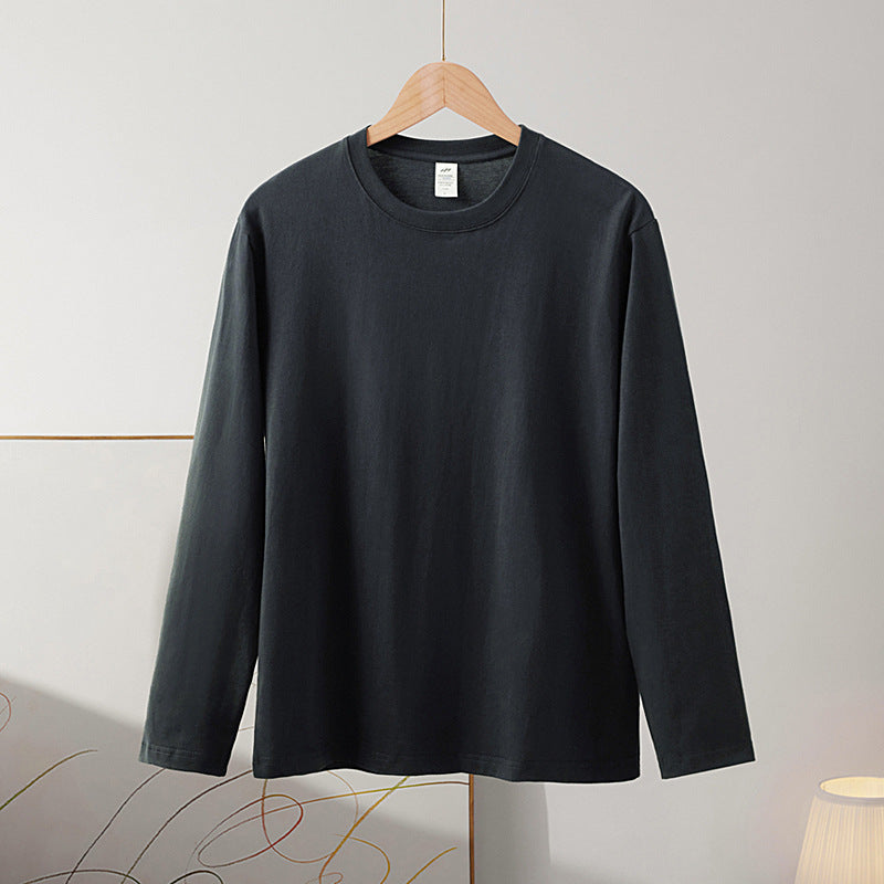 Good Quality Women Basic Long Sleeve Solid Color Blank T-Shirt