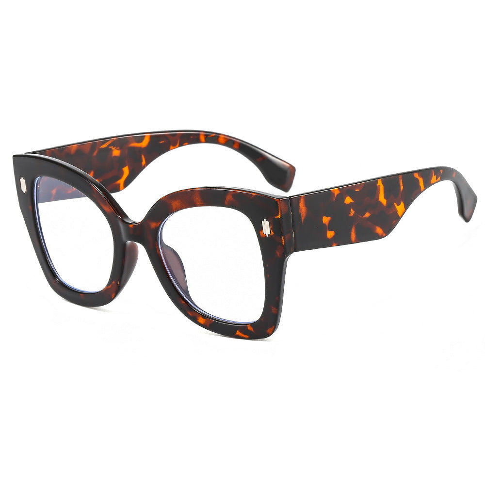 Lunettes vintage unisexes en forme d'œil de chat