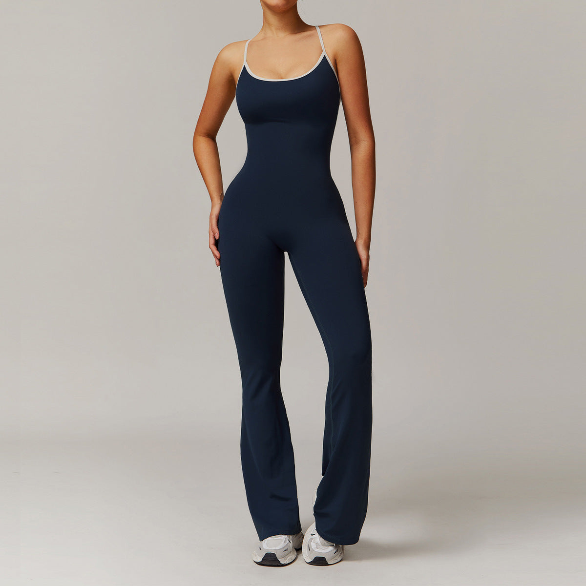 Women Yoga Fashion Backless Sports Jumpsuits