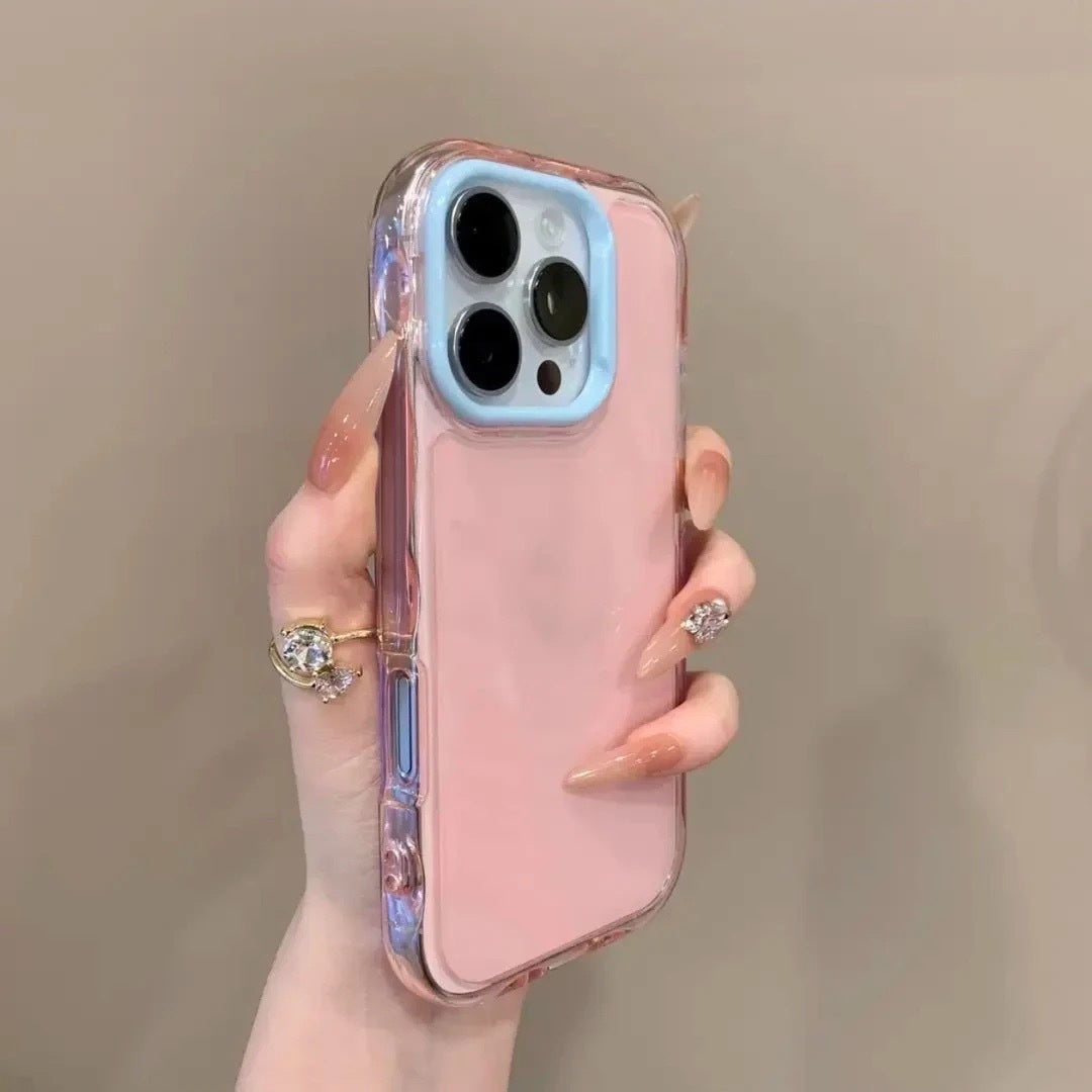 Fashion Solid Color Drop-Resistant Iphone Case