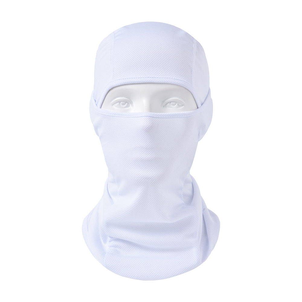 Camouflage Summer Riding Headgear Ice Silk Scarf