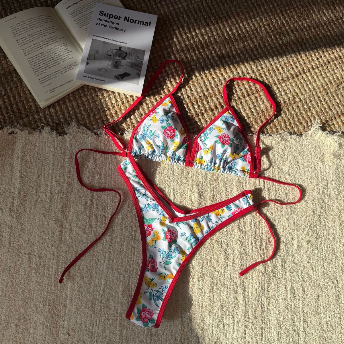Maillot de bain bikini sexy à imprimé léopard pour femme