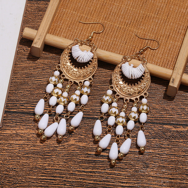 Bohemian Ethnic Style Retro Tassel Earrings