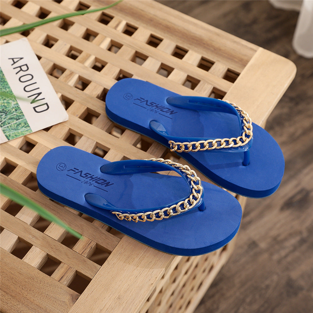 Summer Women Fashion Casual Beach Plus Size Flip-Flop