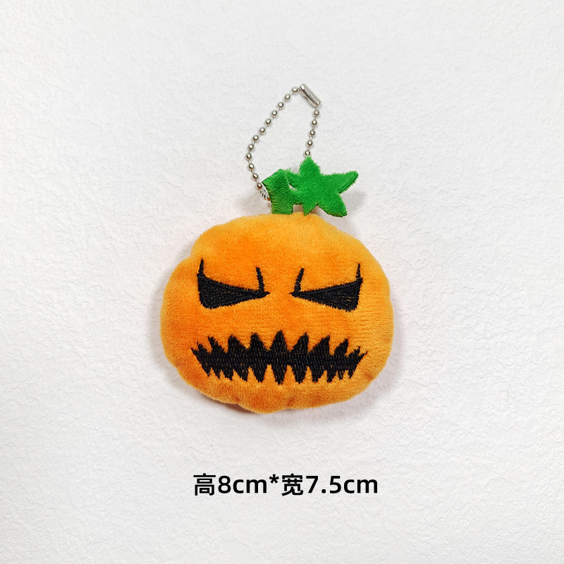 Creative Cartoon Halloween Pumpkin Plush Brooch