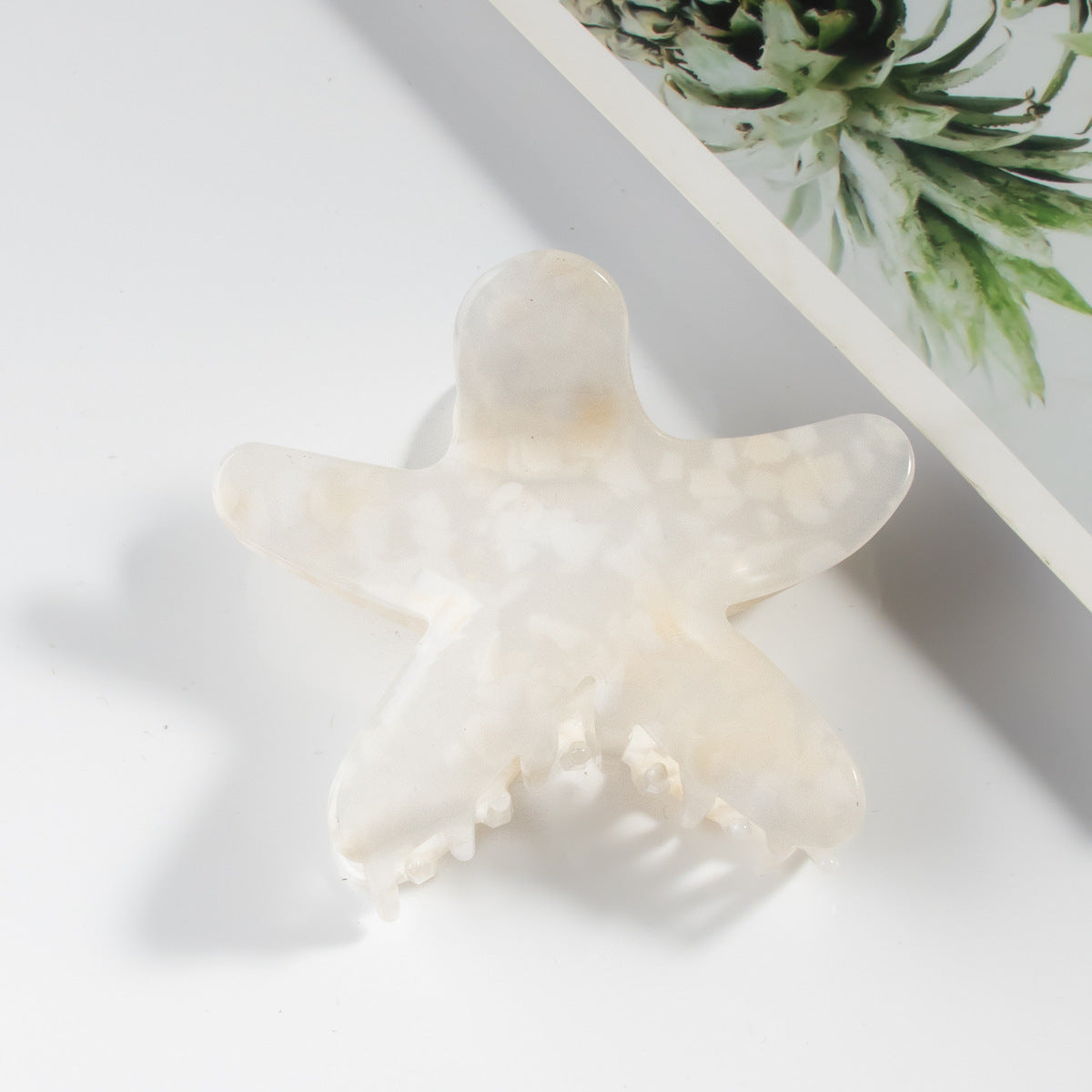 Fashion Starfish Grab Clip Acrylic Women'S Hairpin