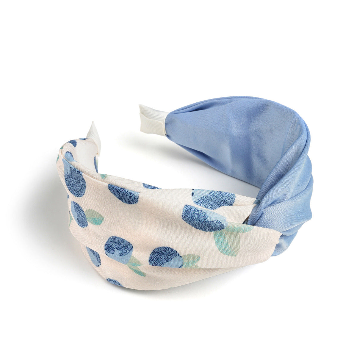 Bandeau large style bohème tie-dye pour femme, style doux