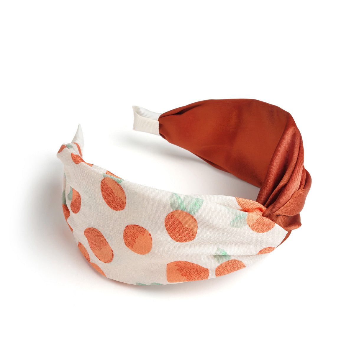 Bandeau large style bohème tie-dye pour femme, style doux