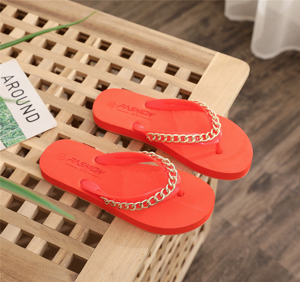 Summer Women Fashion Casual Beach Plus Size Flip-Flop