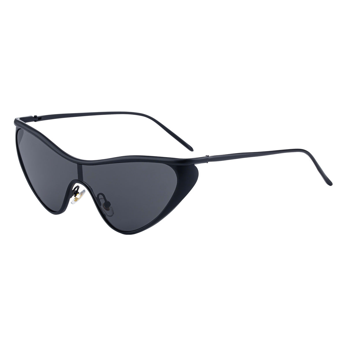 Gafas de sol todo en uno con forma de ojo de gato para mujer