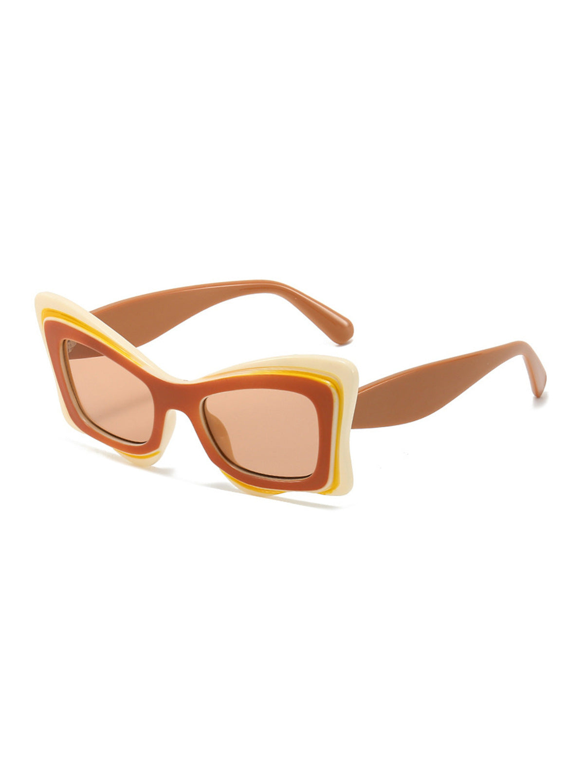 Gafas de sol anti-UV personalizadas de moda con diseño de ojo de gato