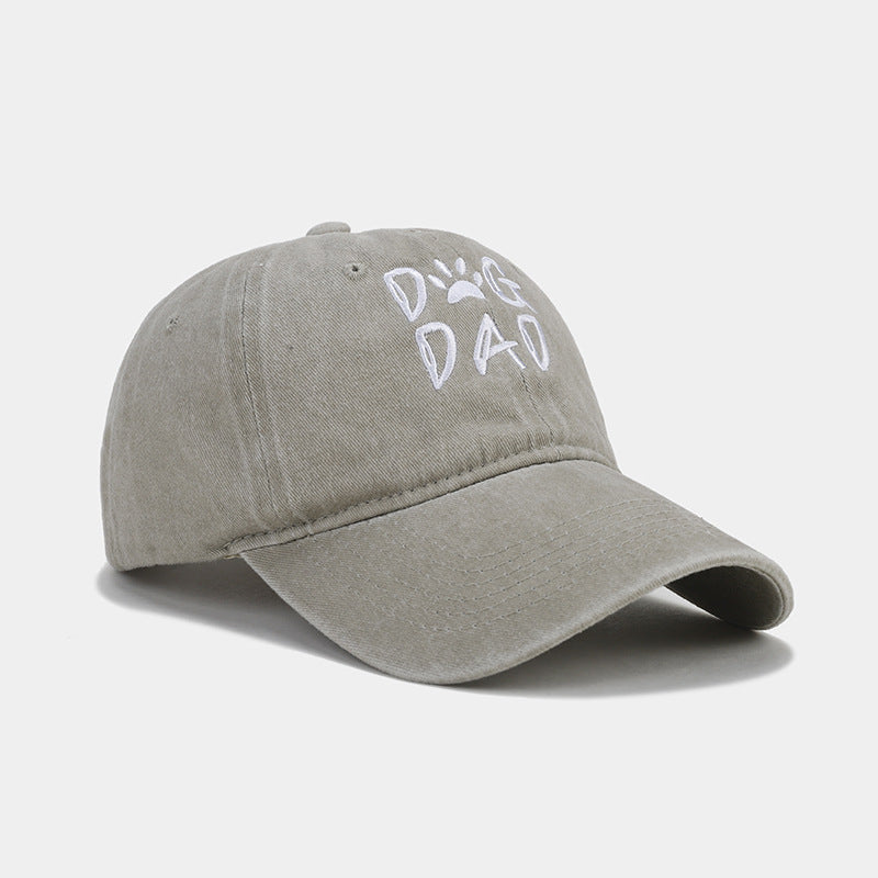 Men Fashion Casual Embroidered Letter Breathable Cap
