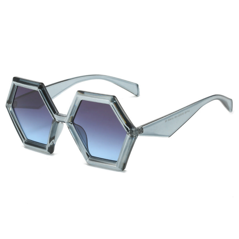 Polygonal Personalized Water Chestnut Hexagon Sunglasses