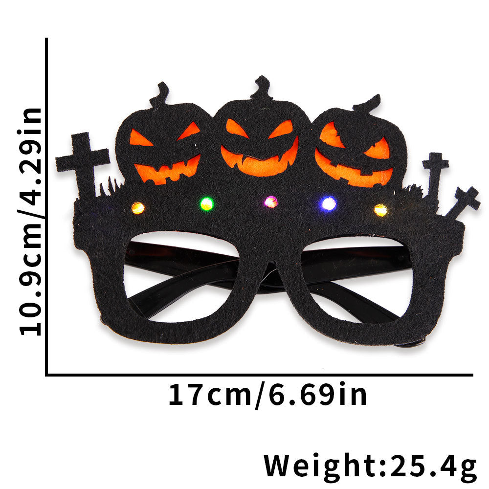 Gafas de fiesta de Halloween Gafas de fantasma de calabaza