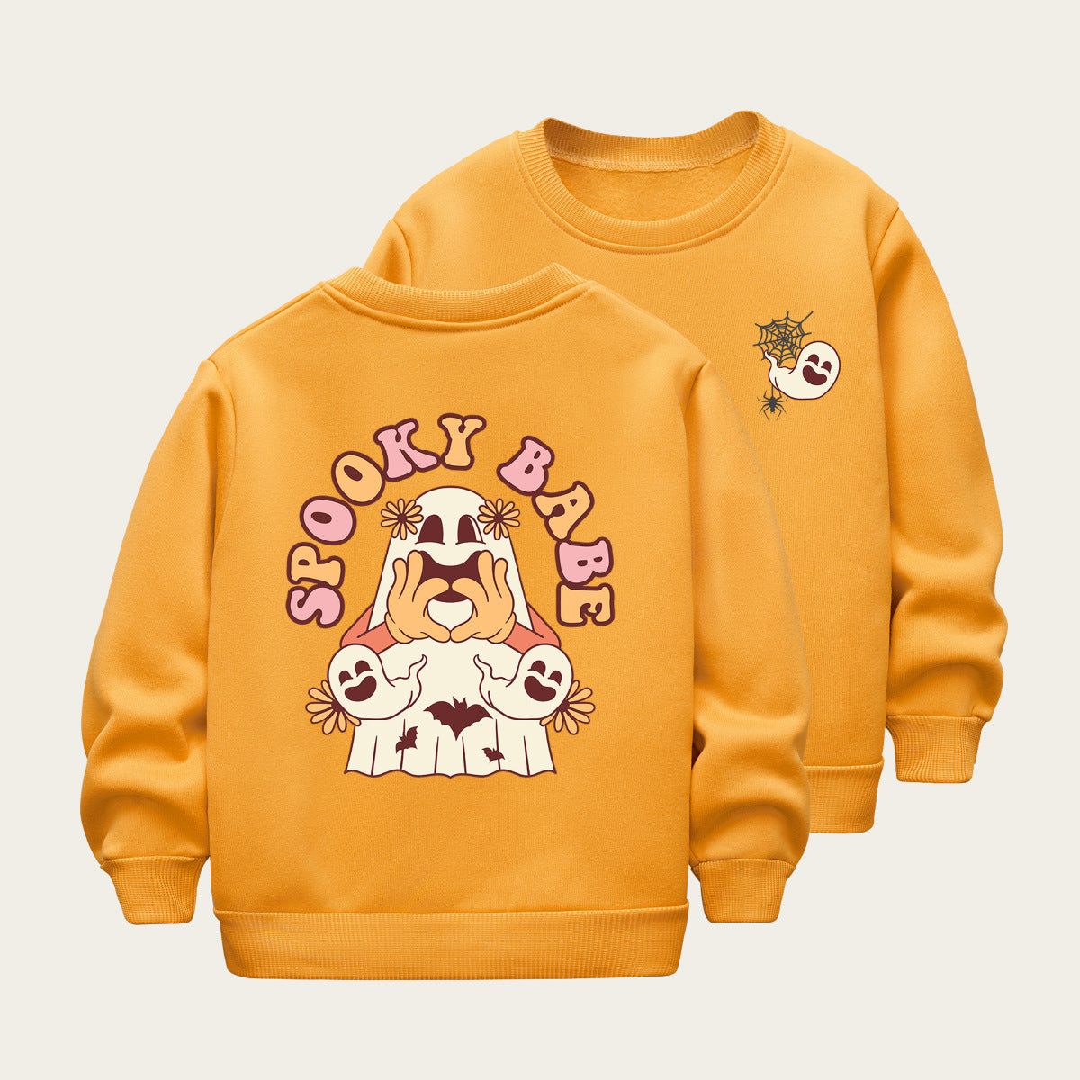 Kids Toddler Boys Girls Casual Cartoon Print Fleeces