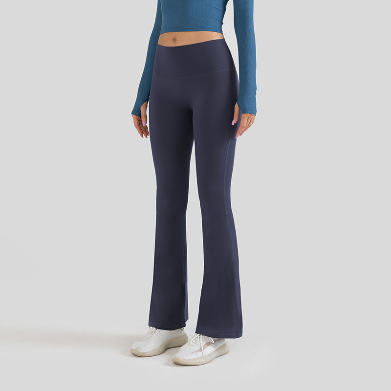 Leggings de yoga taille haute sans coutures pour femmes, coupe large