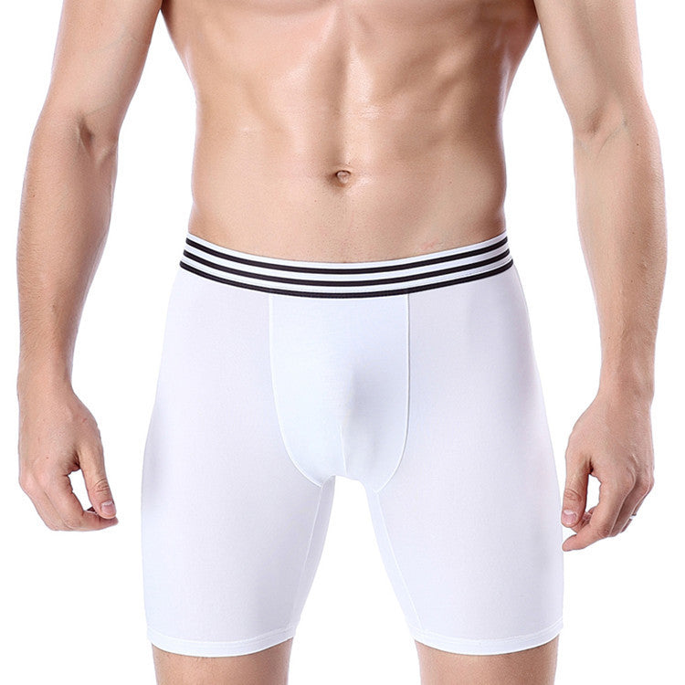 Men Casual Ice Silk Anti-Wear Quick-Drying Underwear