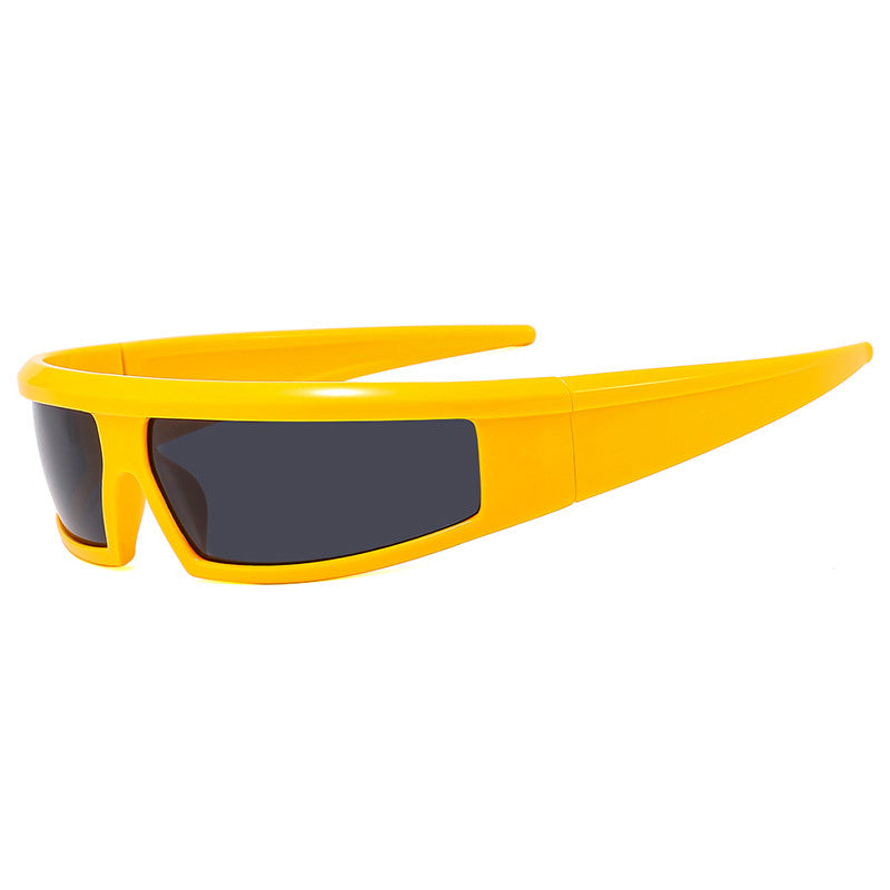 Gafas de sol deportivas para exteriores con lentes de espejo y montura de PC