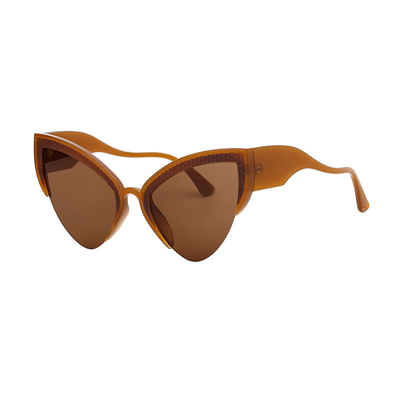 Lunettes de soleil œil de chat tendance pour femmes avec protection UV