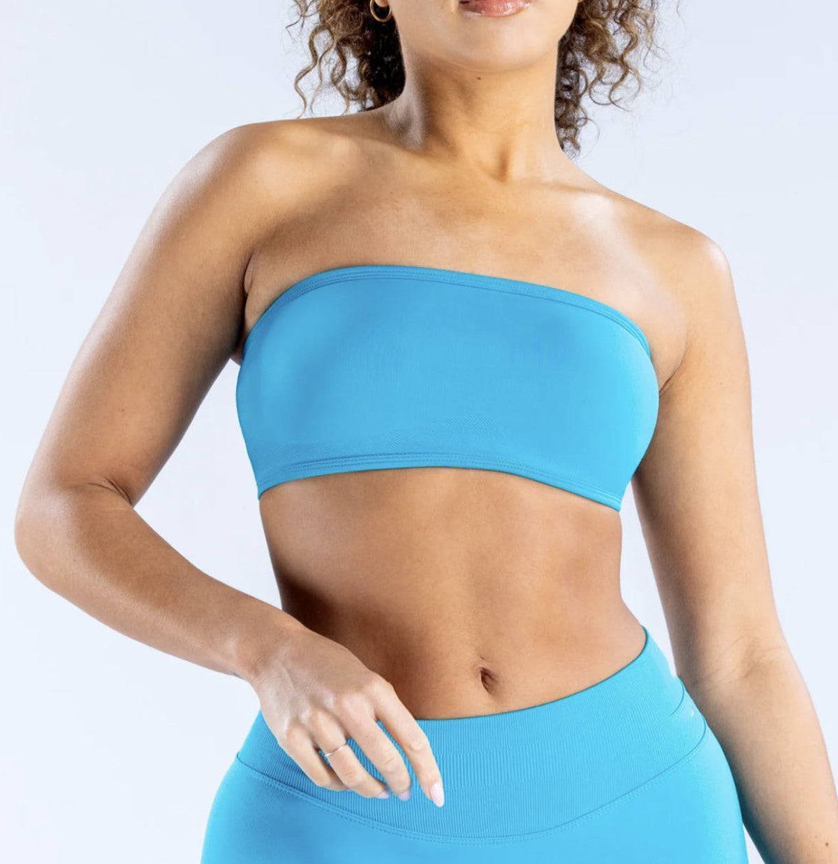 Women Fashion Sexy Solid Color Yoga Tube Top