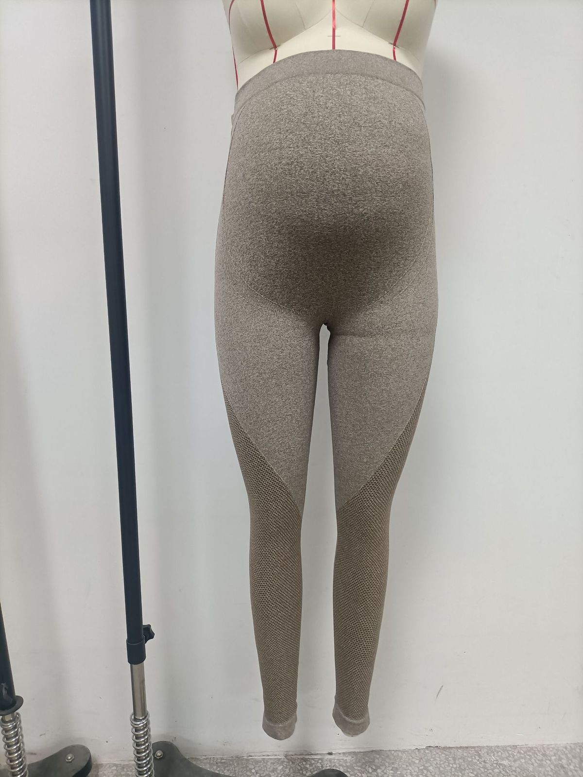 Pantalones de yoga deportivos casuales sin costuras para mujeres embarazadas
