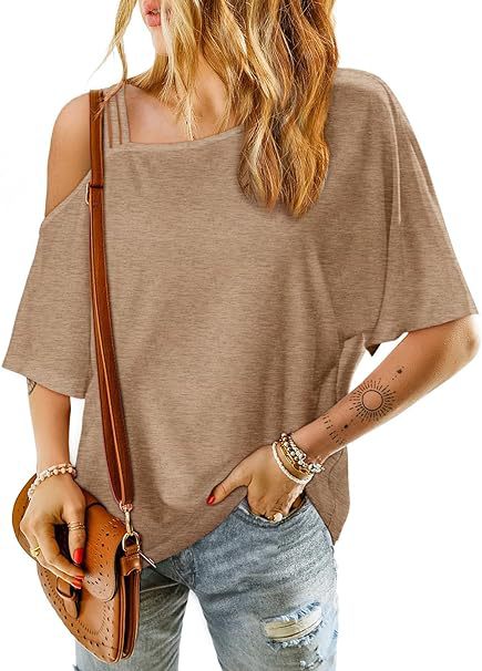 Summer Women Casual Solid Color Blank T-Shirt