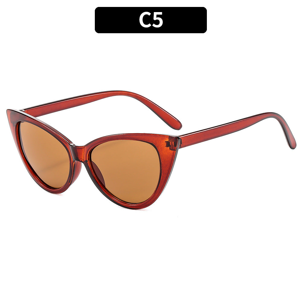 Women's Fashion Sunscreen Cat Eye Sunglasses