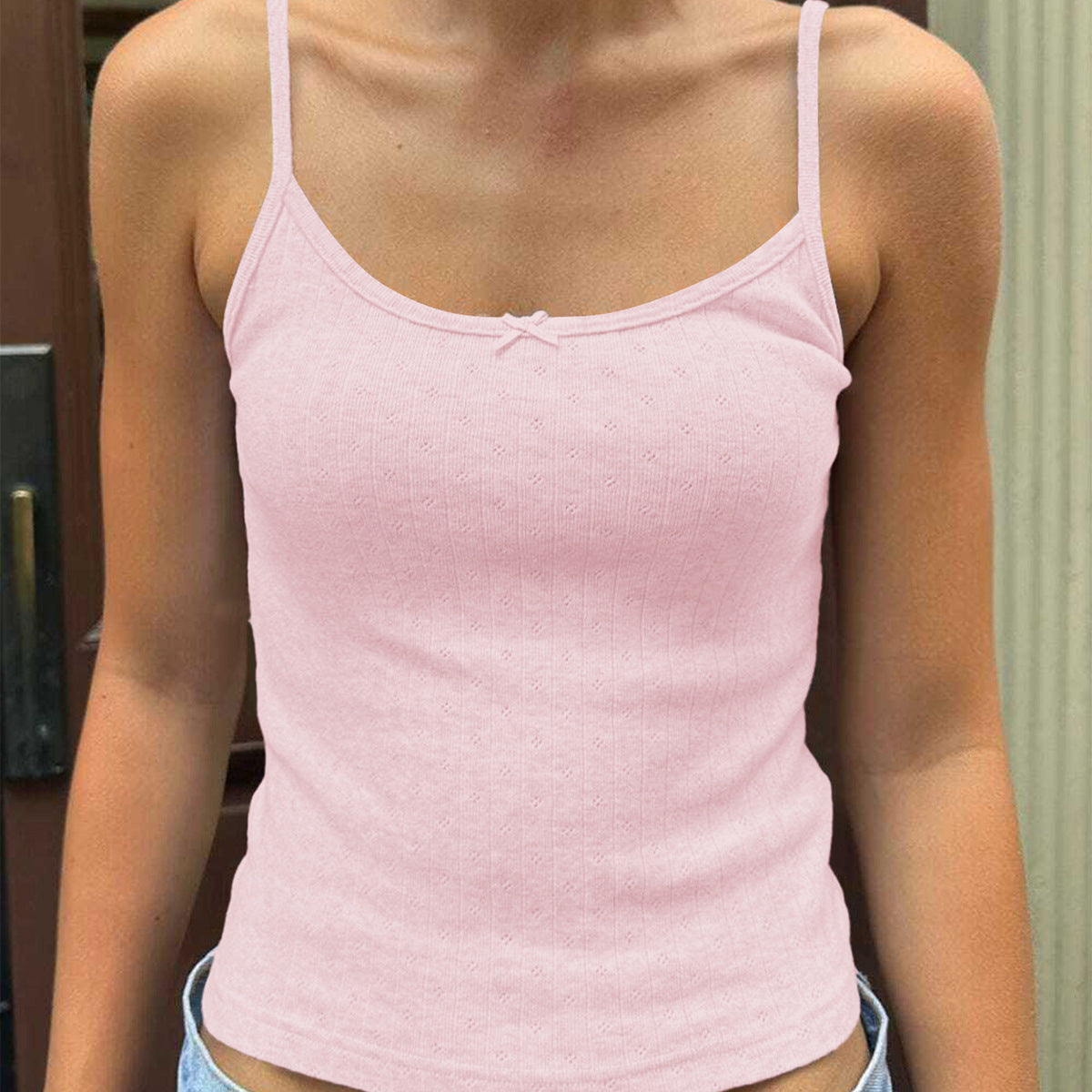 Women Fashion Sexy Solid Color Camisole