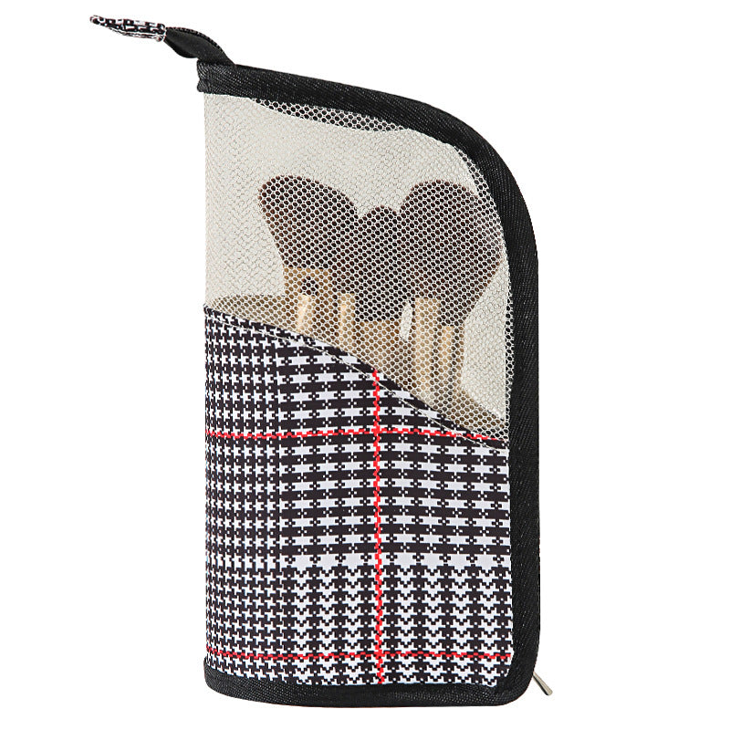 Bolsa de cosméticos portátil, multifuncional e impermeable para mujer