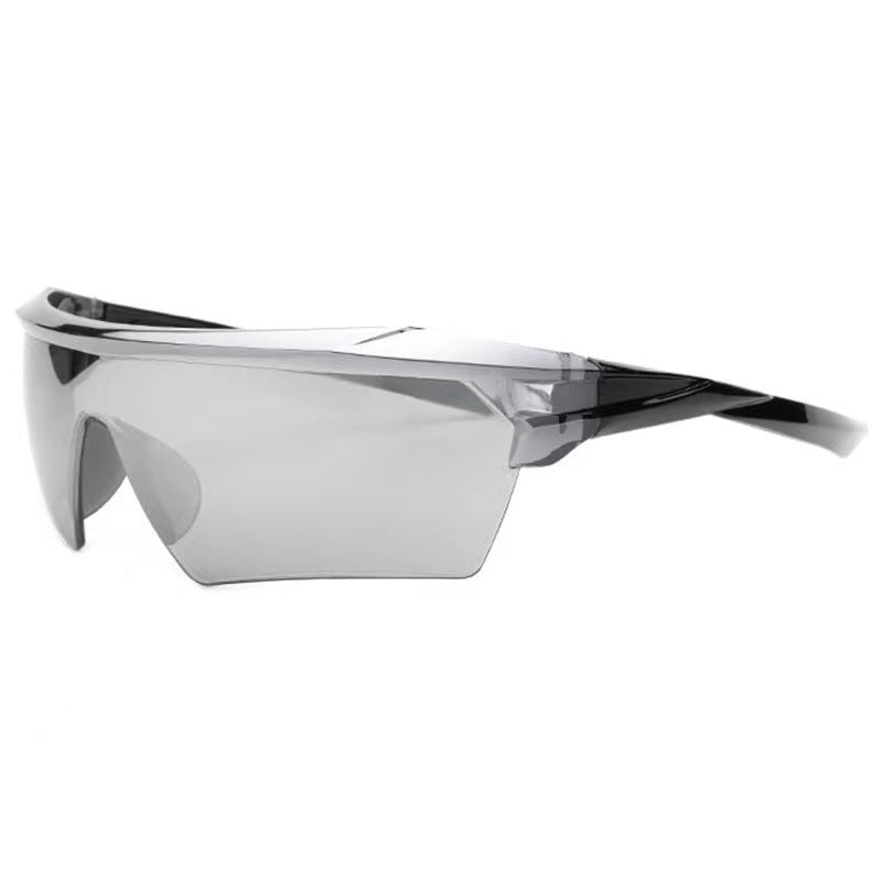 Y2K Half-Frame Sunglasses in Trendy Colors