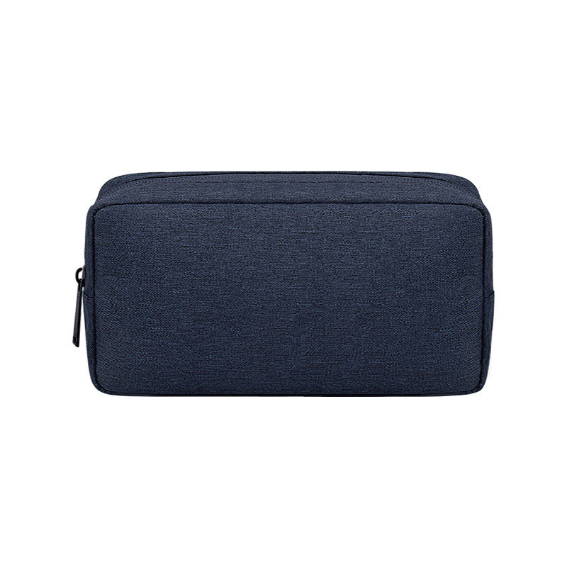 Bolsa de cosméticos de color sólido para viajes y almacenamiento