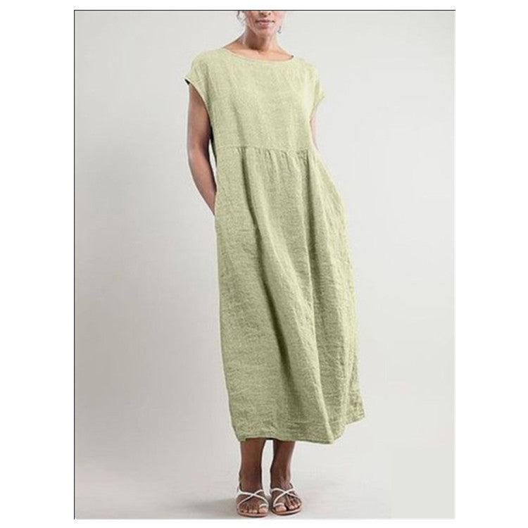 Summer Vintage Fashion Casual Women's Dress