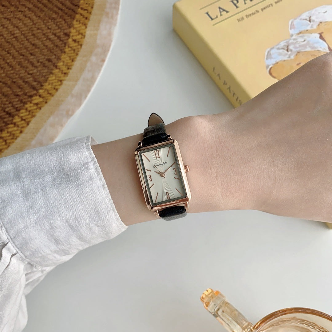 Women Fashion Casual Small Dial Quartz Watch