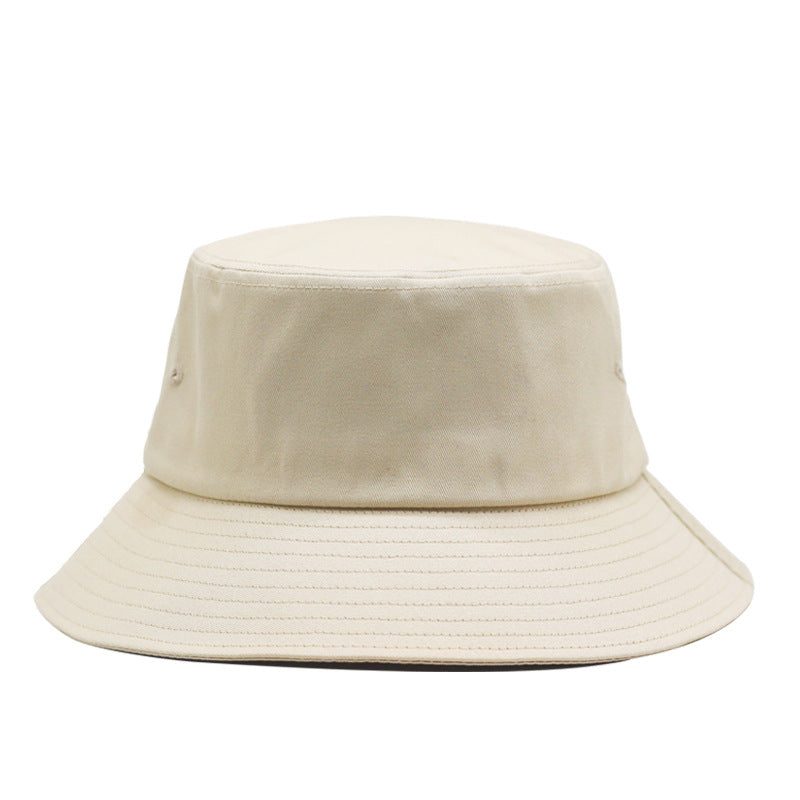 Chapeau bob personnalisé de couleur unie grande taille