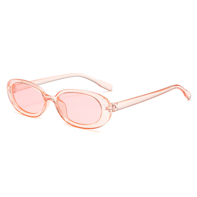 Gafas de sol retro ovaladas con montura pequeña