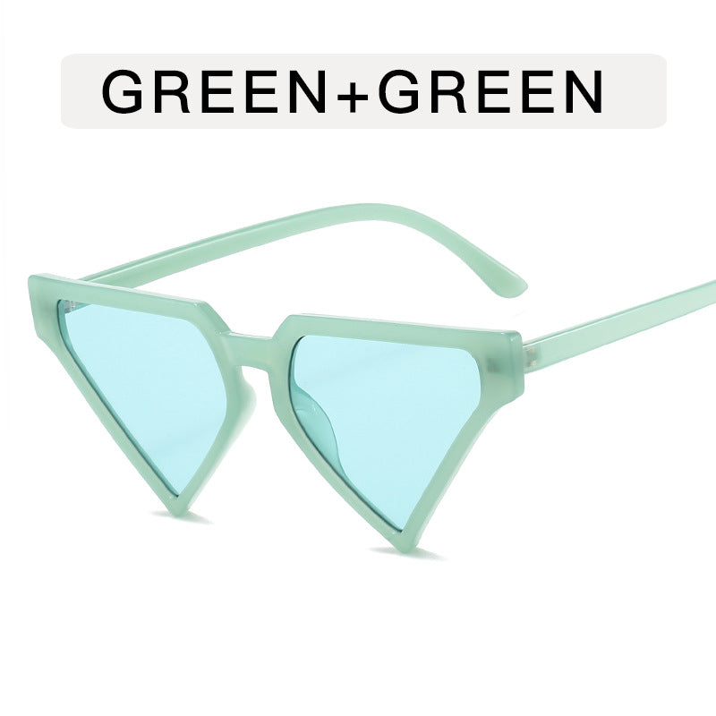 Personality Exaggerated Fashion Triangle Sunglasses