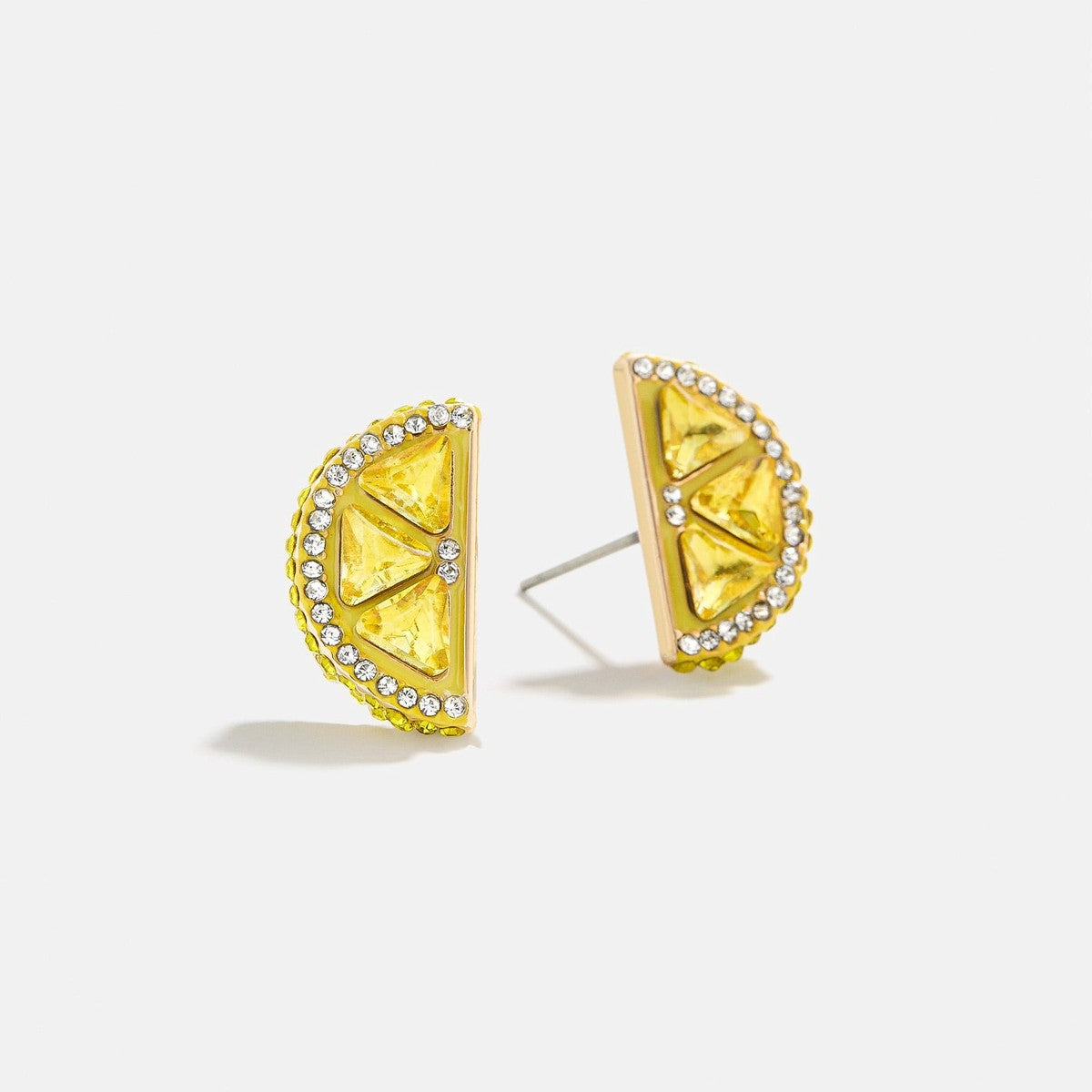 Women Fashion Rhinestone Fruit Earrings Geometric Trendy Jewelry